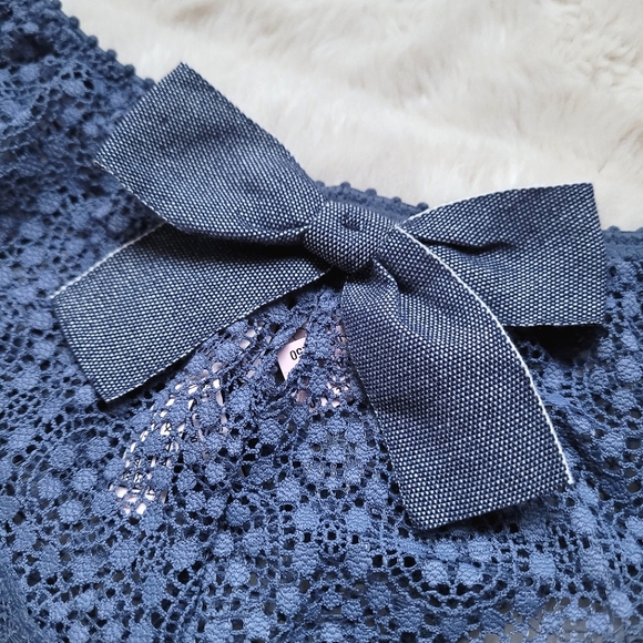 🍒NWT🍒 VS DREAM ANGELS WIDE SIDE THONG WITH BOW - Picture 6 of 7